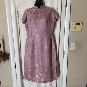 Vintage Cathay 100% Silk Cheongsam Dress
